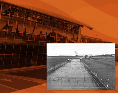 Aeroporto de Joinville-SC - Pátio de manobras